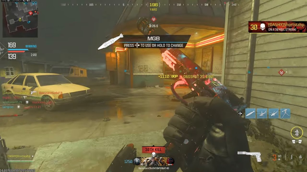 MGB NUKE ON DRIVE THRU WITH THE MCW (I WENT BACK TO MW3) - Call of Duty Modern Warfare 3 Gameplay