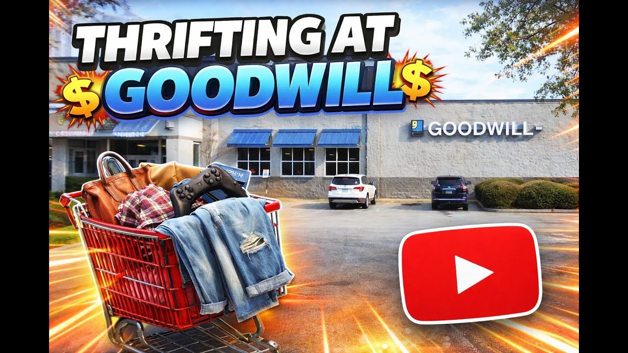 Thrifting at Goodwill to Flip Online for Profit