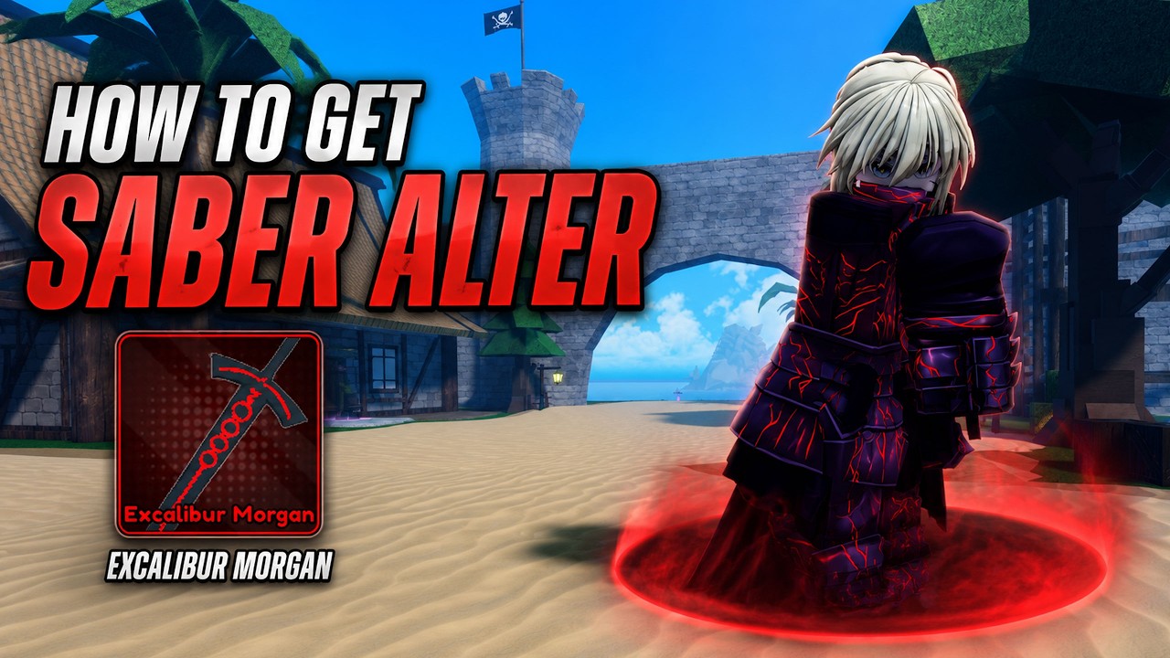 How to GET SABER ALTER (EXCALIBUR MORGAN) in LINEAGE PIECE Roblox