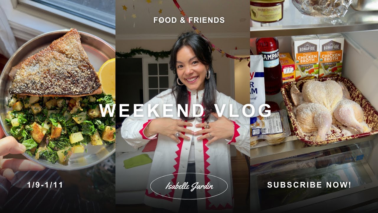Week/Weekend Vlog - Cooking, Recipe Testing Chicken (again), & Dancing in the Kitchen with Friends