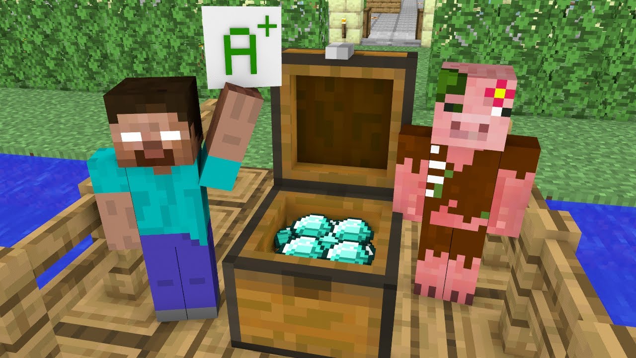 Stolen Diamonds - Funny Minecraft Animation