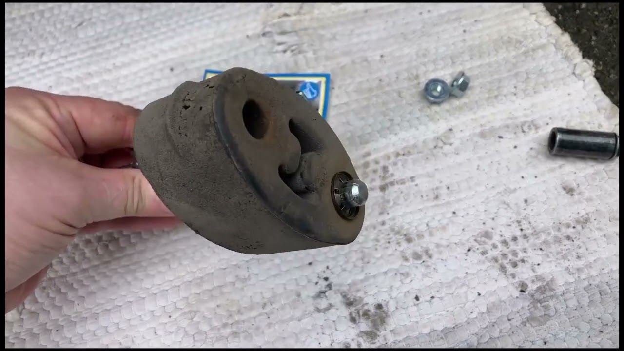 Reparera avgasupphängning på Volvo V70N