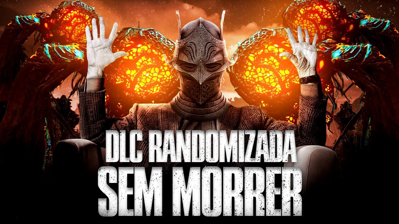 EU ZEREI DLC DO ELDEN RING SEM MORRER COM TUDO RANDOMIZADO!