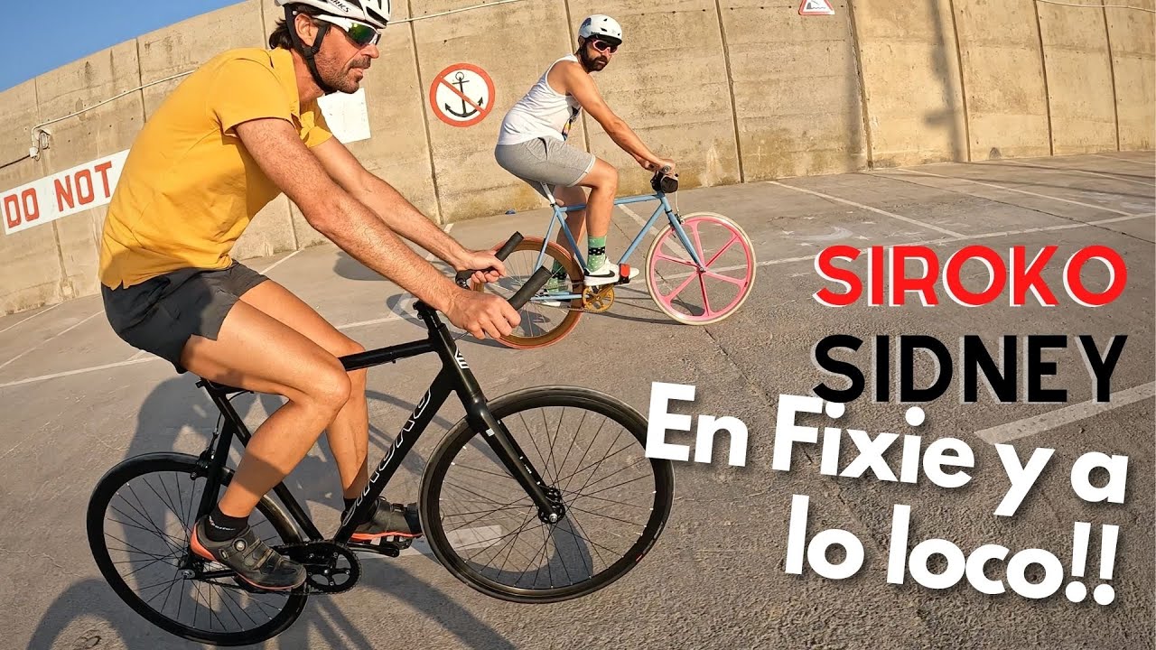 Vamos en FIXIE | BICI DE PIÑON FIJO SIROKO SIDNEY | UNBOXING Y PRUEBA FIXED GEAR