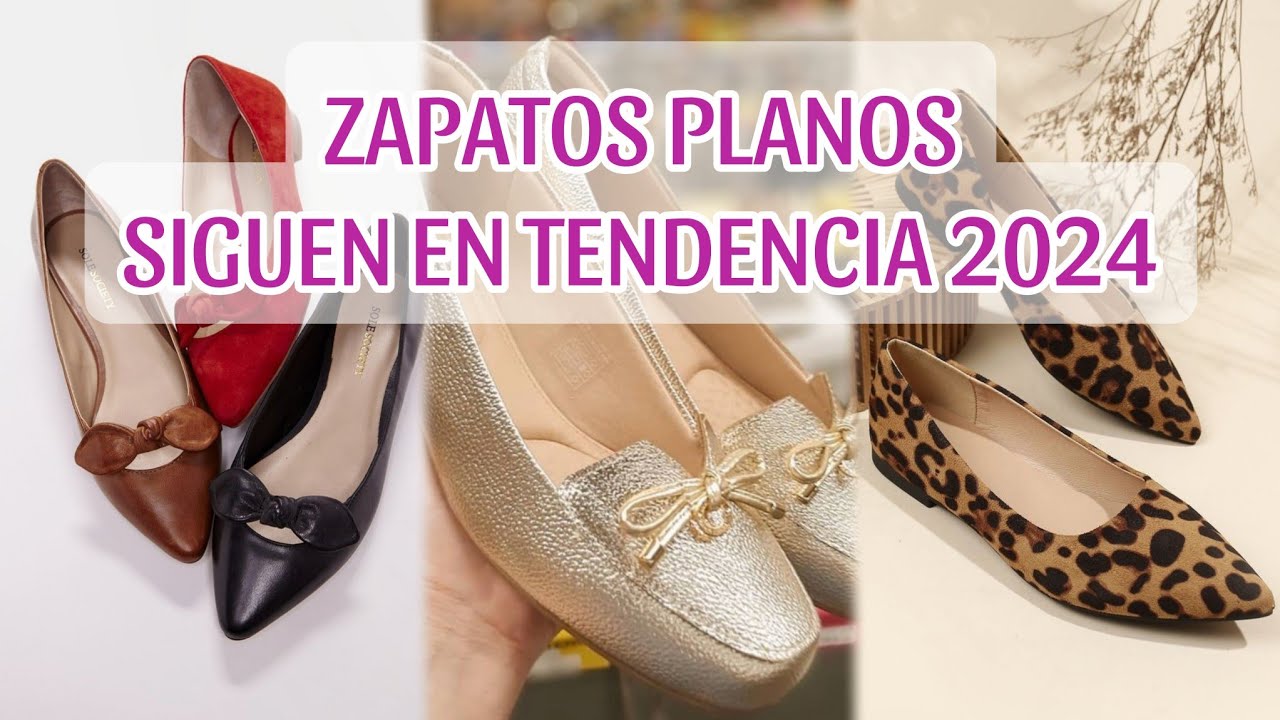 ZAPATOS PLANOS O BALERINAS Una Tendencia de MODA 2024 Que ya tienes en casa