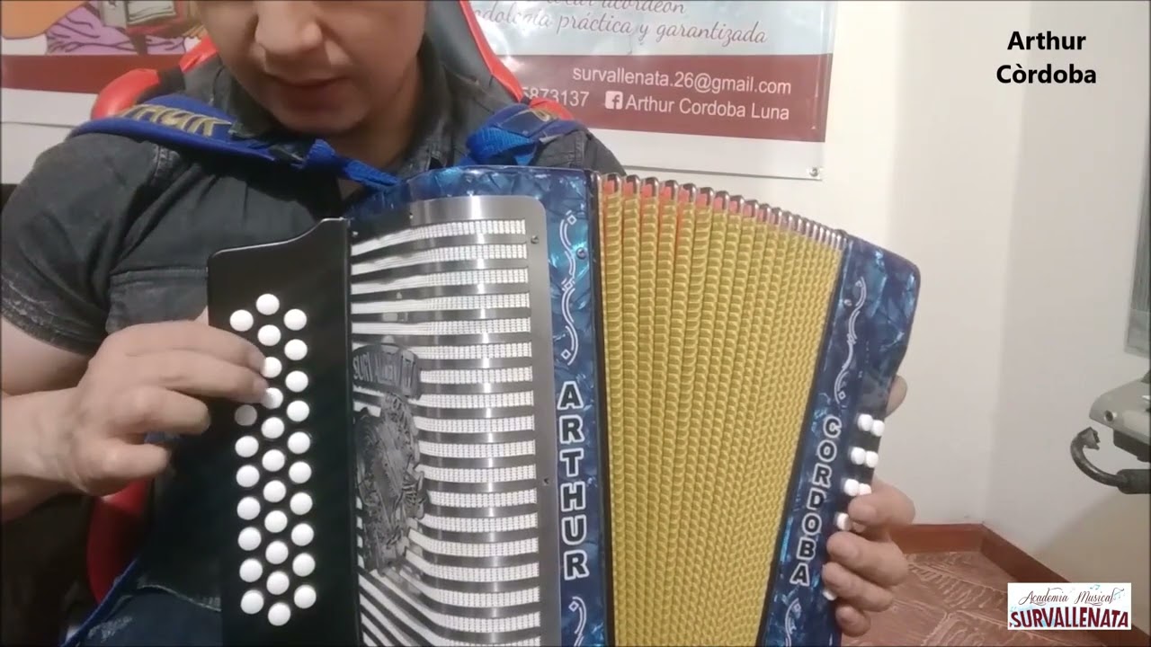 Que se vaya el amor, TUTORIAL, Lisandro Meza, acordeón BESAS cinco letras