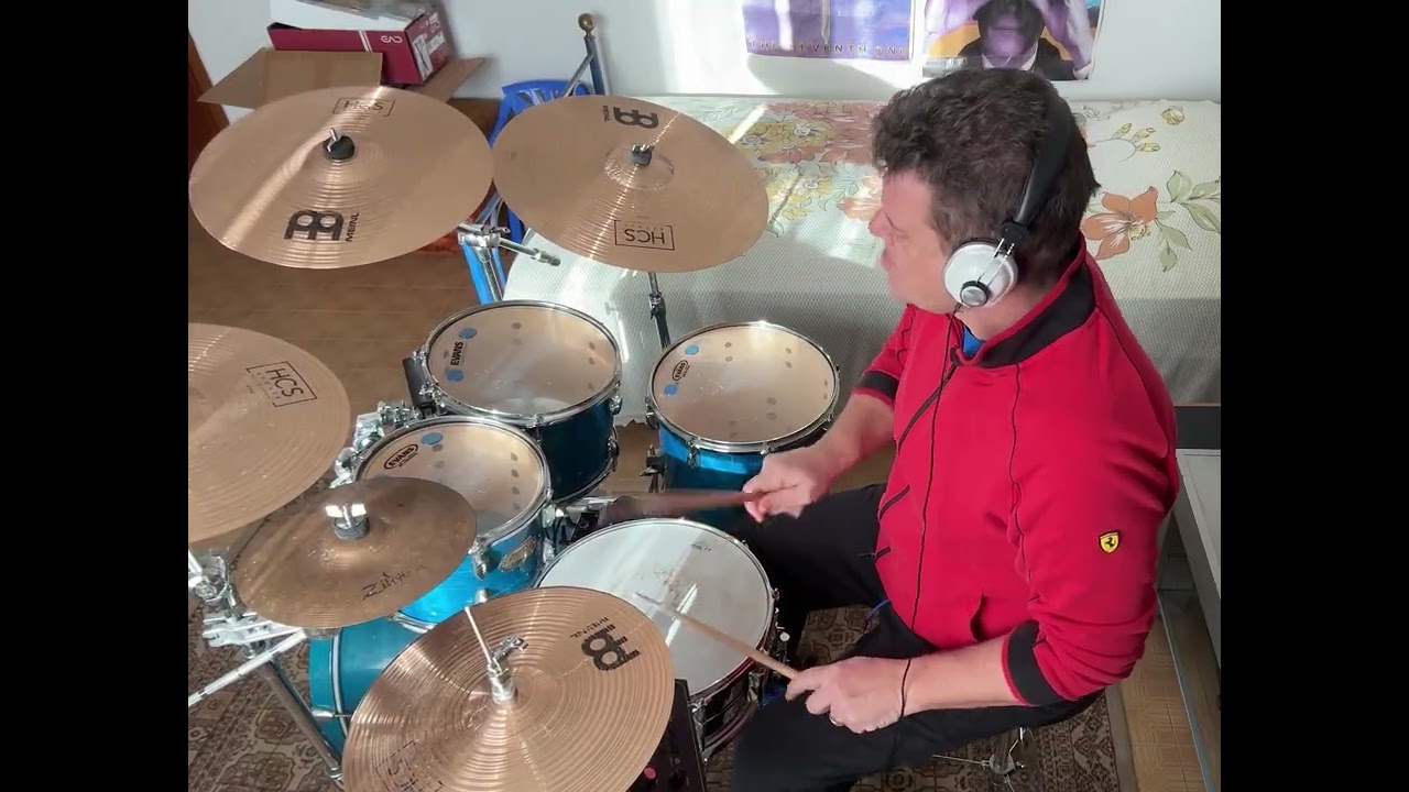 Rocky IV -  Robert Tepper - No Easy Way Out 🥁drum cover by Lampu