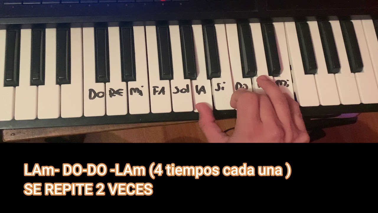 TUTORIAL PIANO - CARIÑITO