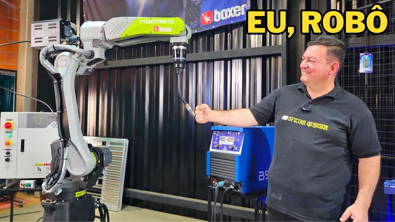 Como Operar ROBÔ DE SOLDA B5 00RP da Boxer Soldas - Mais Fácil do Que Você Imagina