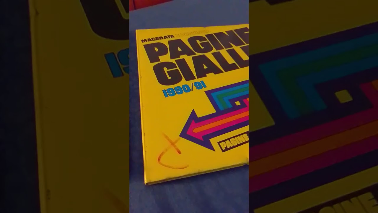 Pagine Gialle Macerata 1990-91 e Pagine Gialle e TuttoCittà Ancona 1990-91
