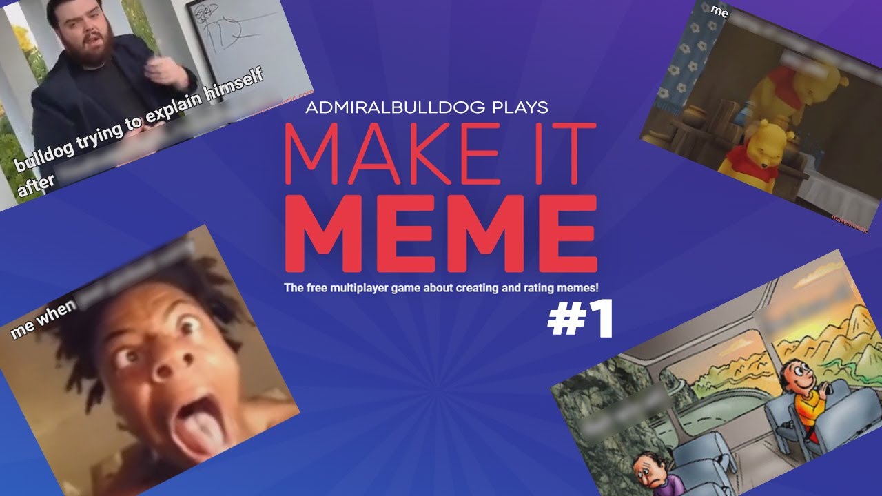Hunting for the Dankest Memes | Make It Meme #1 with Bulldog and MCs