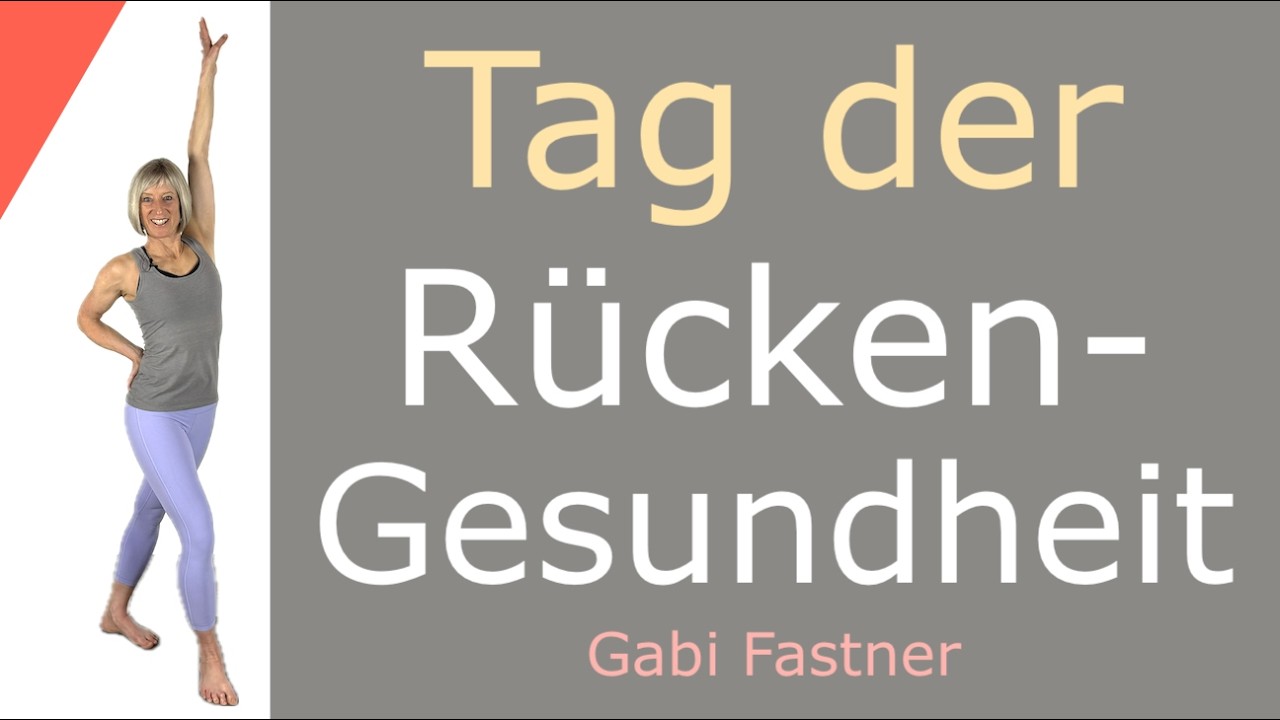 🌷 27 min. aktiv am Tag der Rückengesundheit | Gutes rund um die Wirbelsäule, Gymnastik ohne Geräte