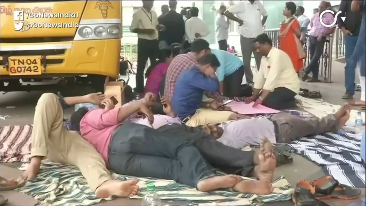 Tamil Nadu's Govt Doctors' Strike Paralyses Health Services