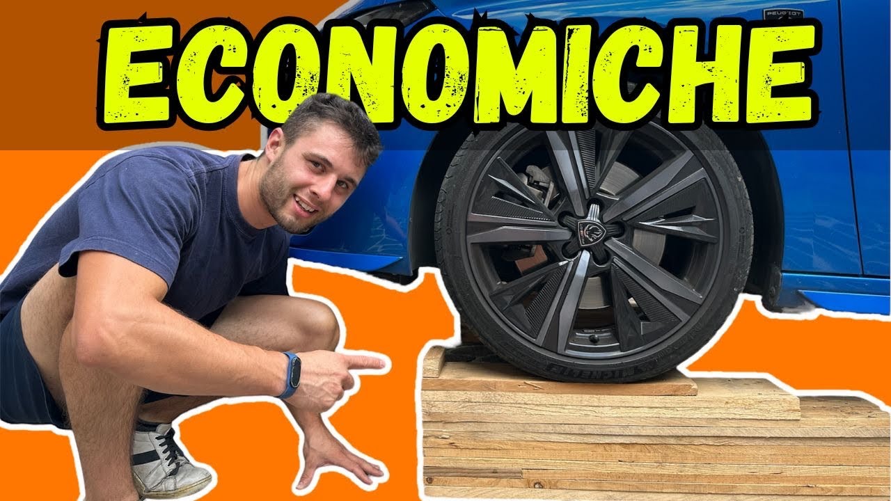 RAMPE PER SOLLEVAMENTO AUTO FAI DA TE A COSTO 0€