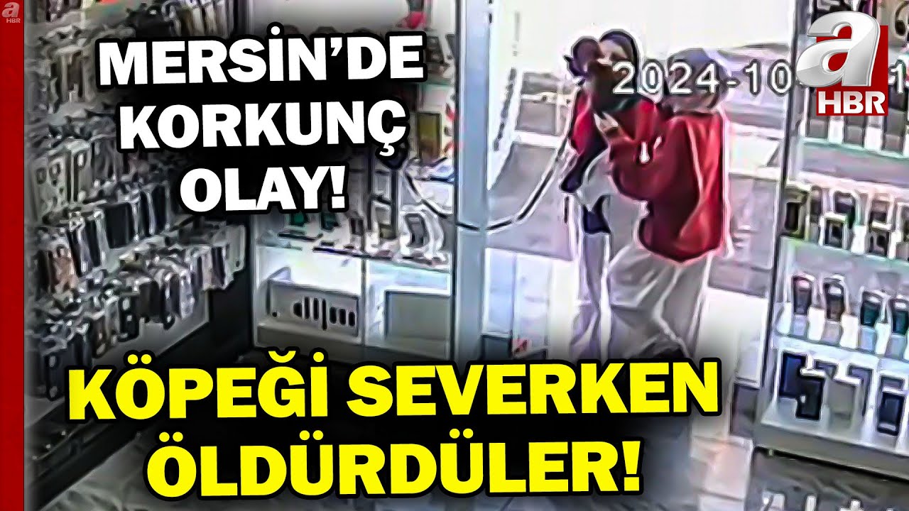 Mersin'de İki Aylık Köpeği Severken Öldürdüler! | A Haber