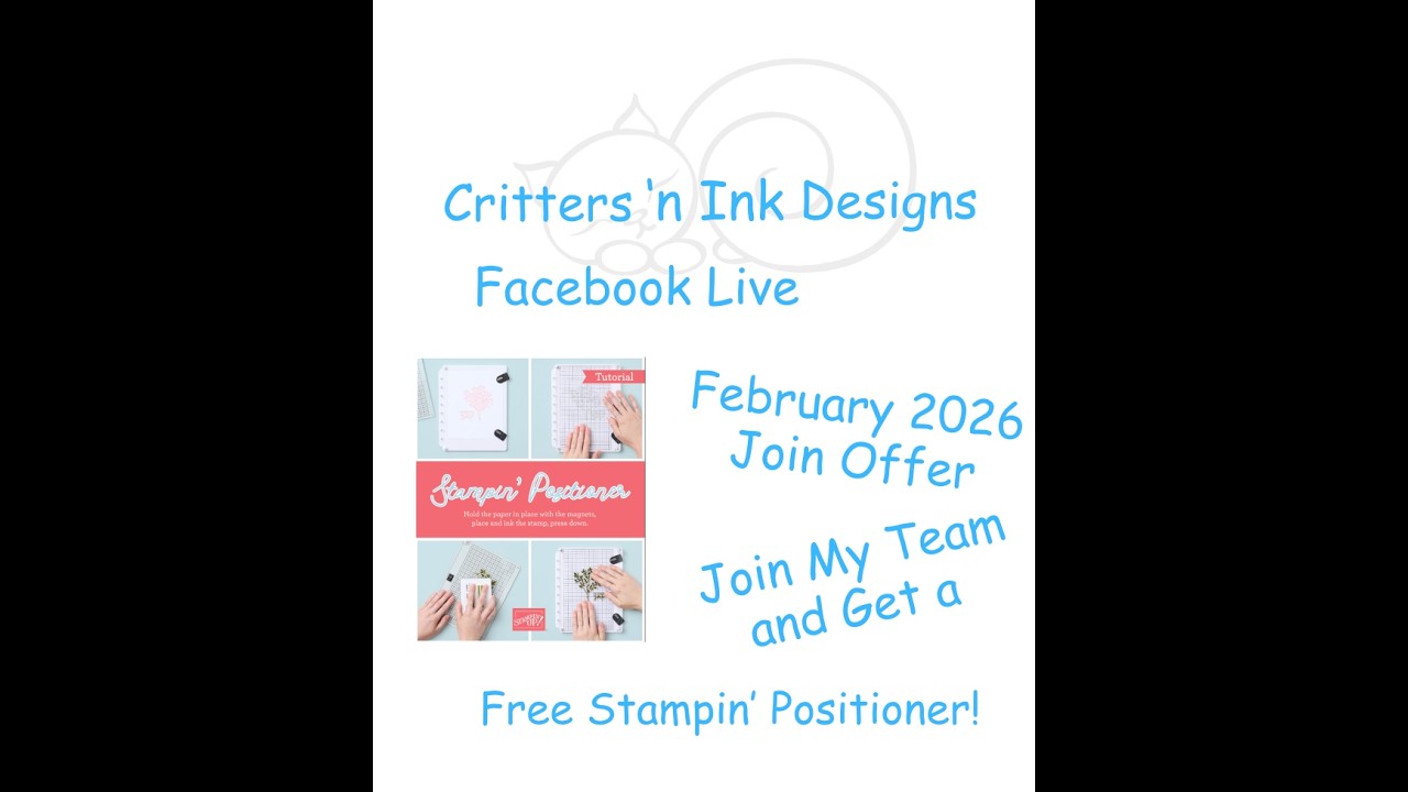 Introducing the new - amazing - Stampin' Positioner