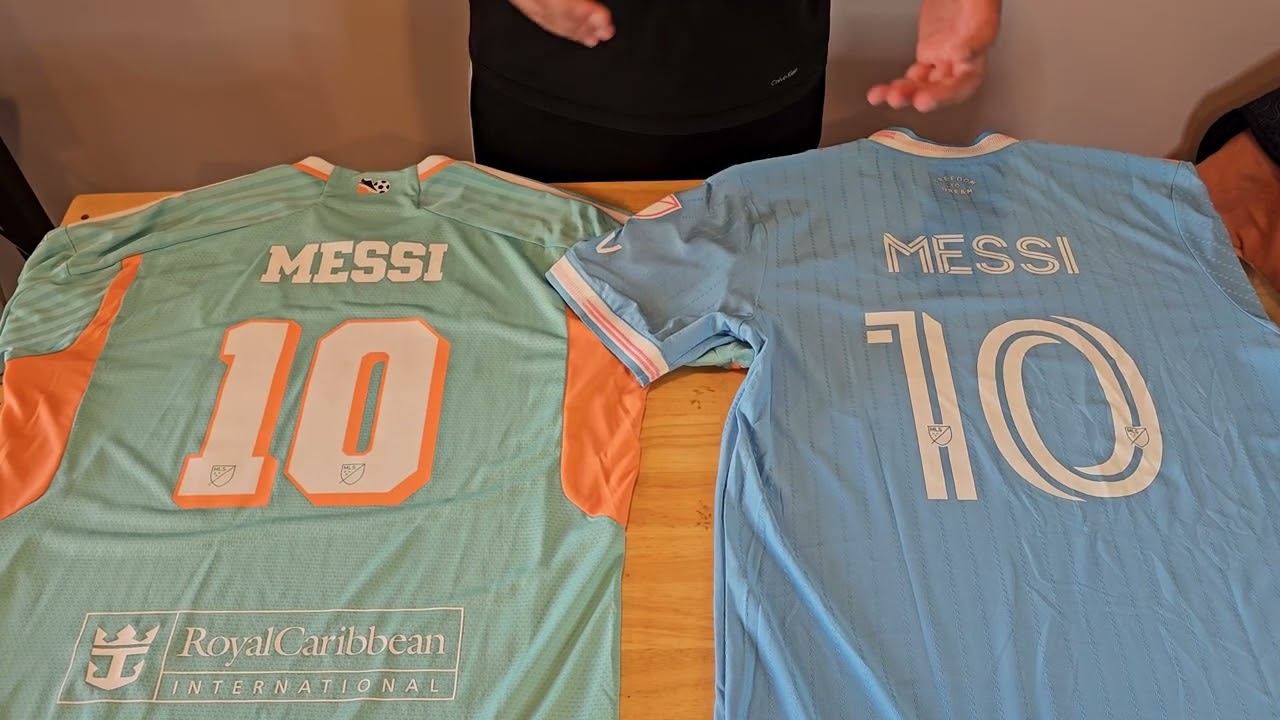 2024 vs. 2025 Lionel Messi Inter Miami Third Jersey Comparison! Which Kit Looks Better?