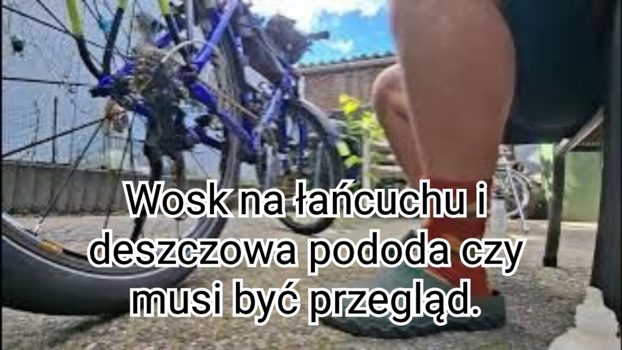 Konserwacja i przegląd roweru po jeździe w deszczu.##90 