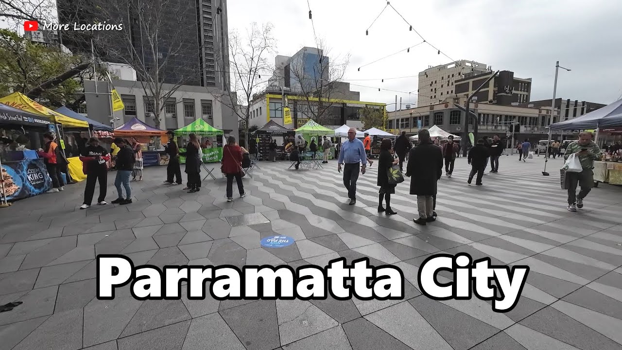 Parramatta City - Walking to Parramatta Wharf | Sydney Australia