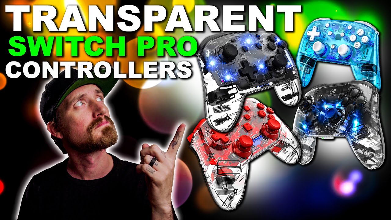 EVERY Transparent Switch Pro Controller on Amazon (including BinBok)