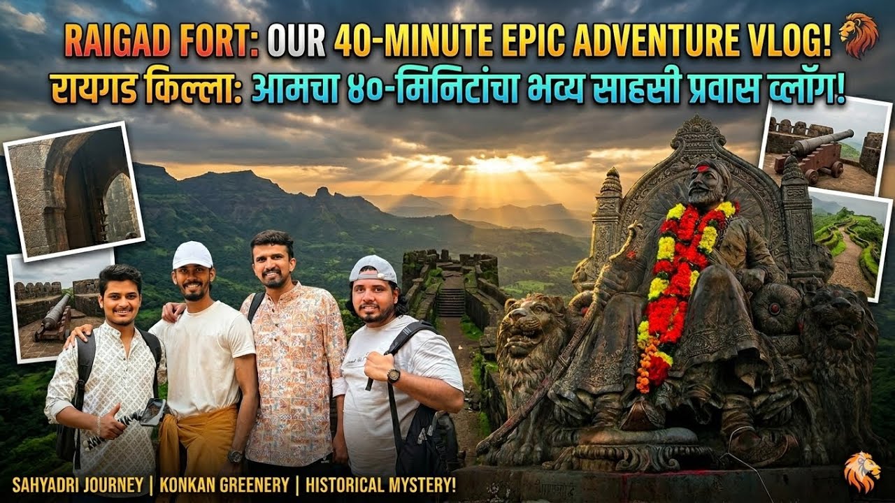Raigad🔥 स्वराज्याची राजधानी! | काय आहे काळजाचा ठोका चुकवणारे रहस्य ! | King Chatrapati Lived Here😱
