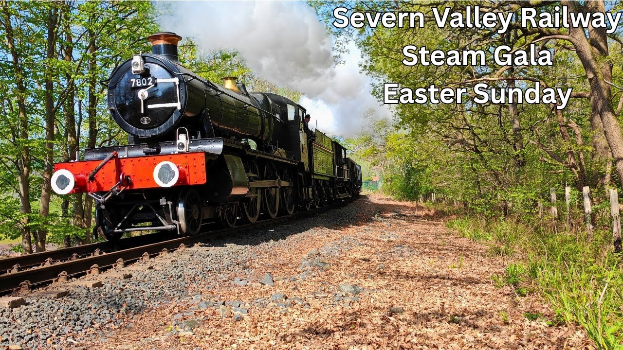 Easter Day Steam Gala Severn Valley Railway 2025!