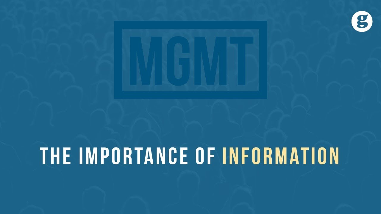 The Importance of Information