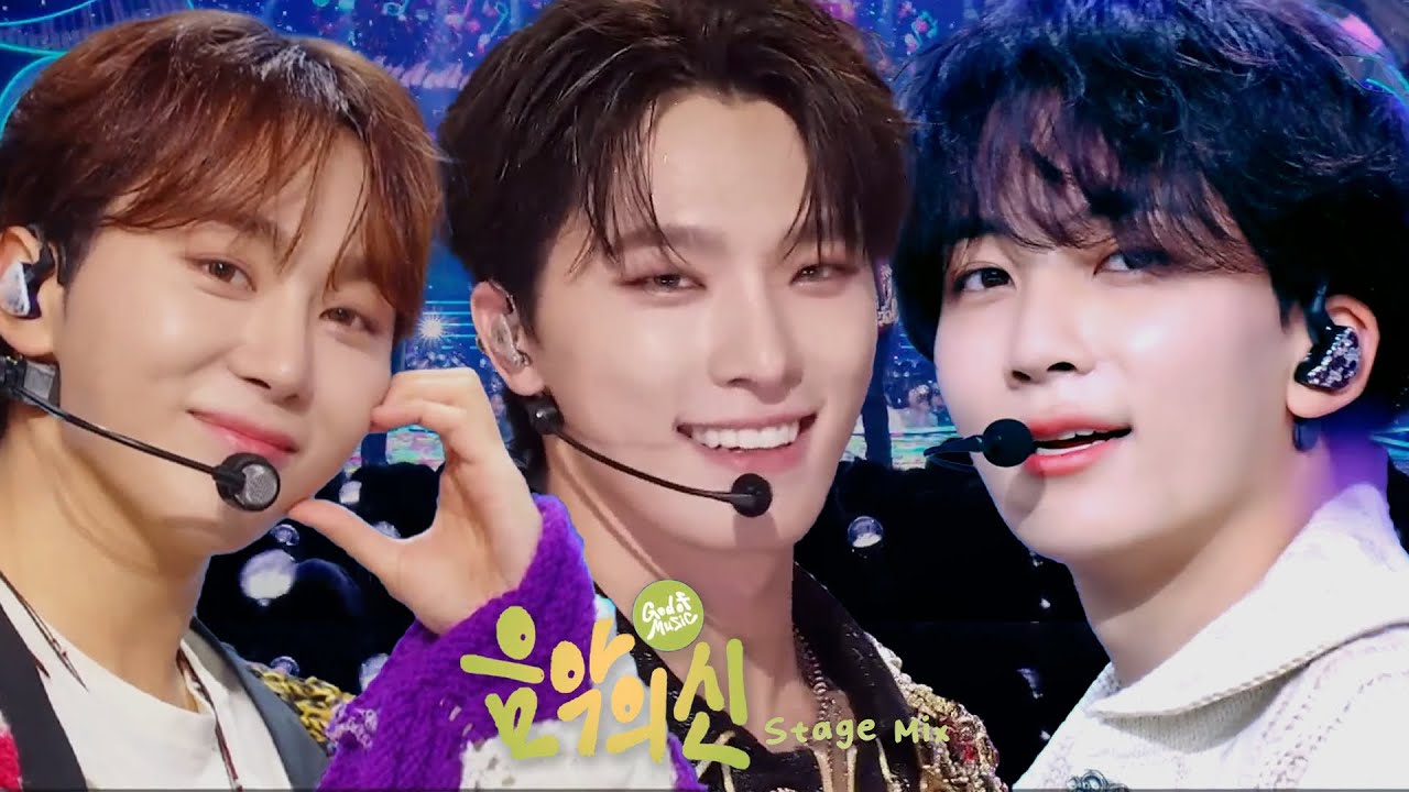 [교차편집/Stage Mix 4K] 세븐틴(SEVENTEEN) - 음악의 신(God of Music)