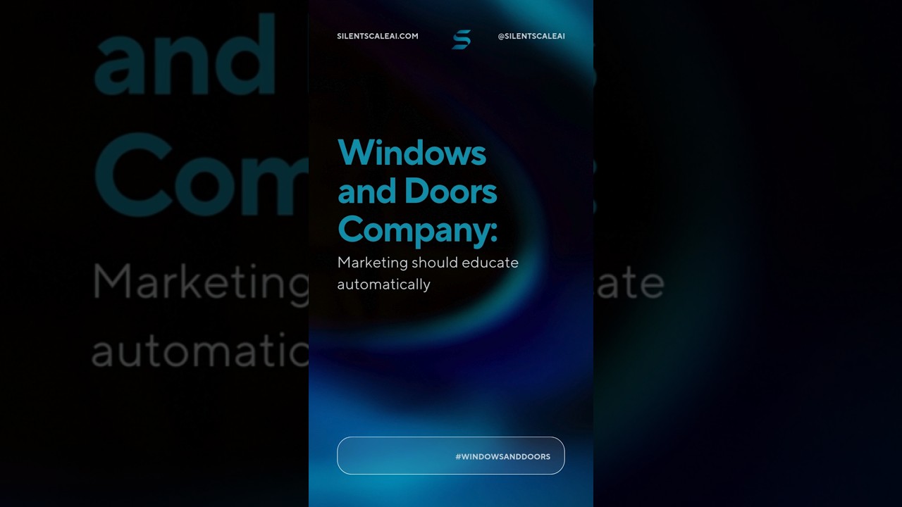 Why Window Companies Automate Education