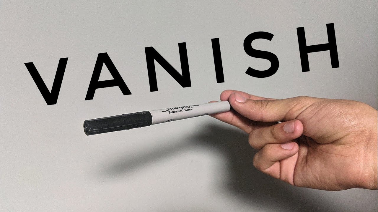 Flipstick Sharpie Vanish Tutorial!
