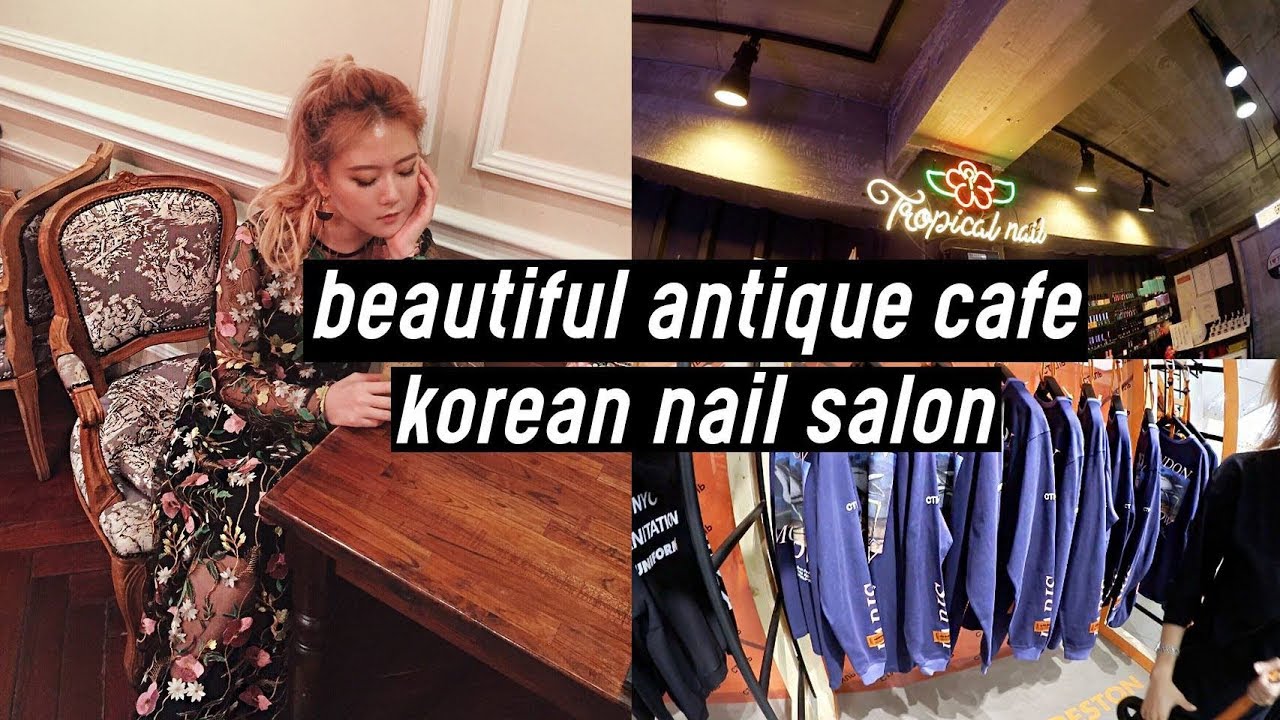 Beautiful Antique Cafe, Korean Nail Salon, Fangirling Hard at Heron Preston!! OMG | DTV #43