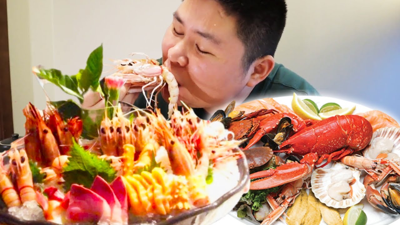 武汉598一位的自助，先吃新西兰鳌虾、海胆、金枪鱼各100只，老板都吓晕了【都市陈大胖】