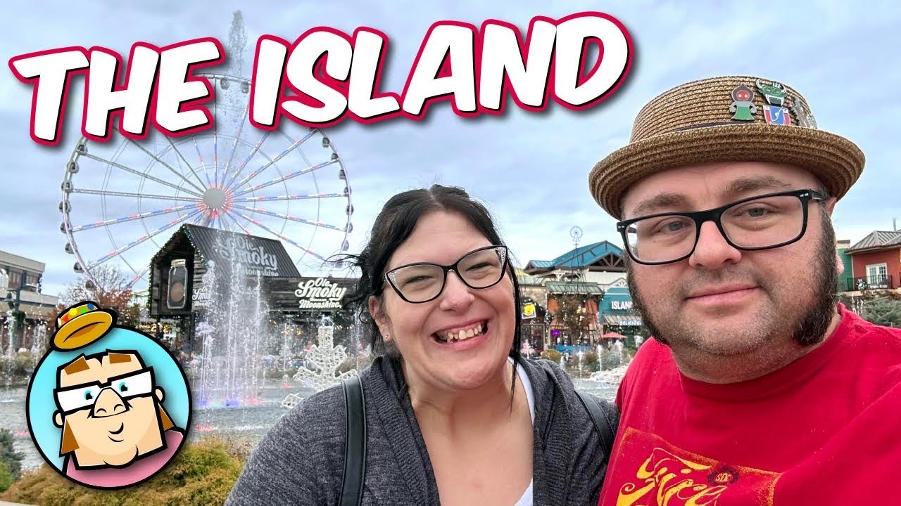The Island in Pigeon Forge - Dinner at Paula Deen's - Riding the Great Smoky Mountain Wheel