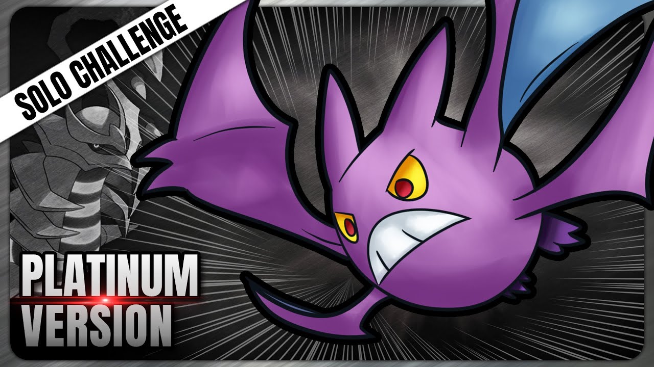 Crobat-line Solo Challenge - Pokemon Platinum