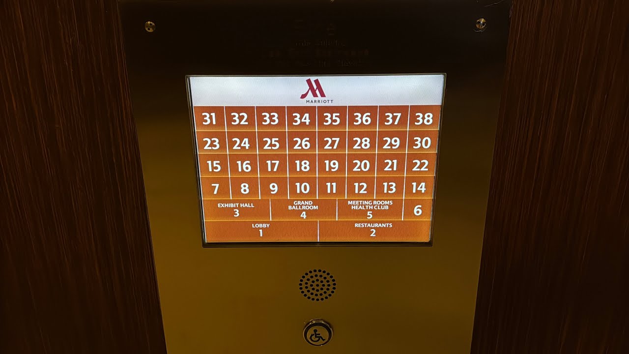 (NOW MODDED) SLOW Thyssenkrupp DSC Traction High-Rise Elevators | Marriott Copley Place | Boston, MA