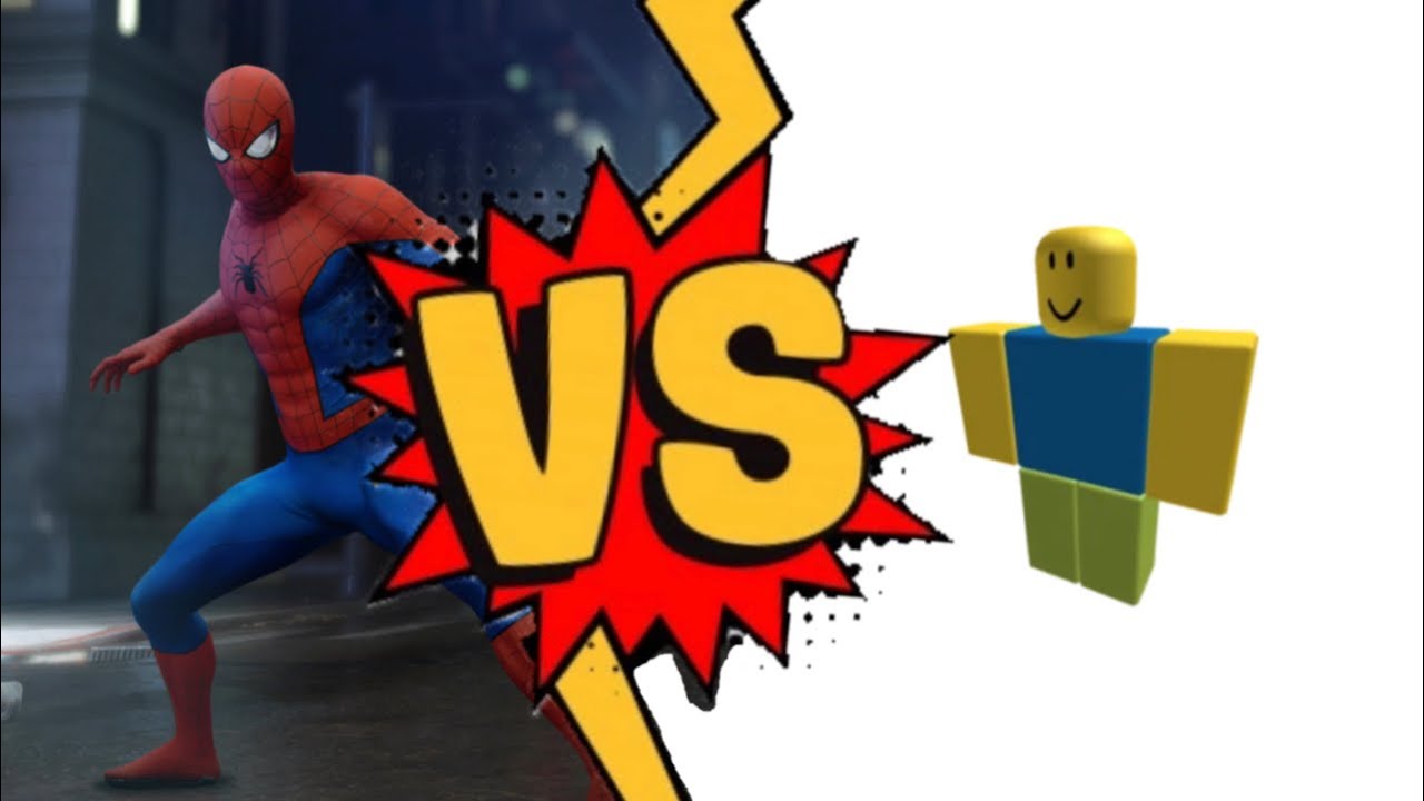 Web Swinging: The Avengers VS Roblox