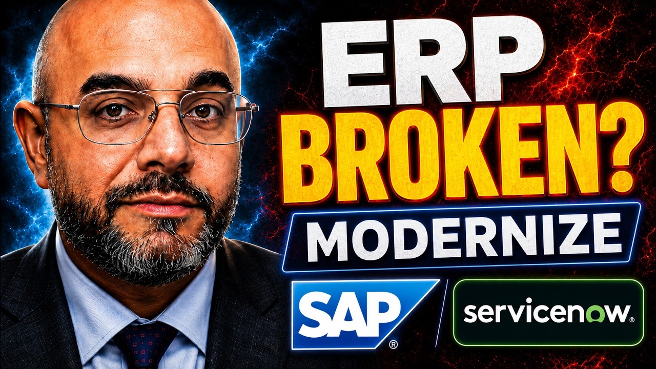 Your ERP System Is Broken (But It Doesn't Have to Be). Use SAP and ServiceNow