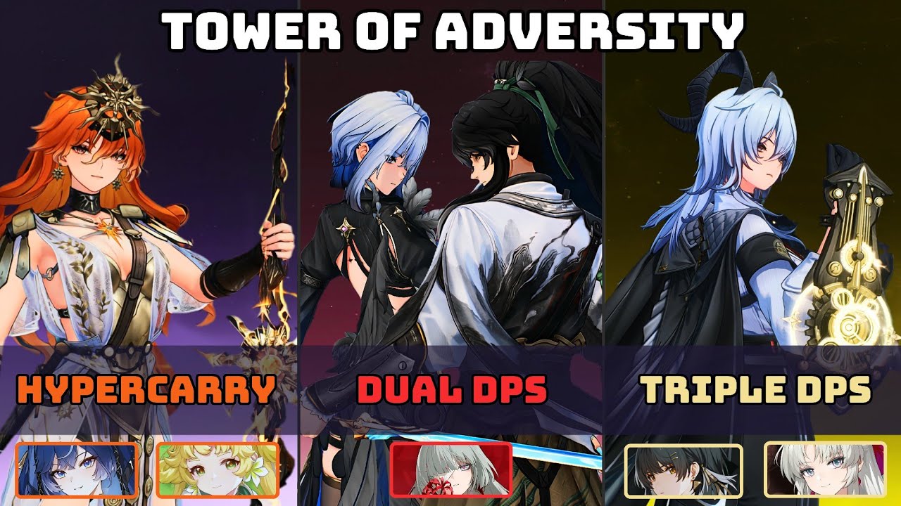 S0 Phrolova Qiuyuan Galbrena / S0 Zani Carlotta / S0 Augusta | ToA 2.8 | Wuthering Waves