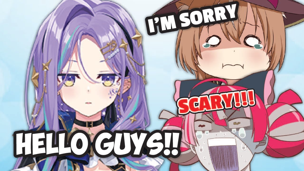 Moona's IRL friend always got intimidated by Moona's first impression