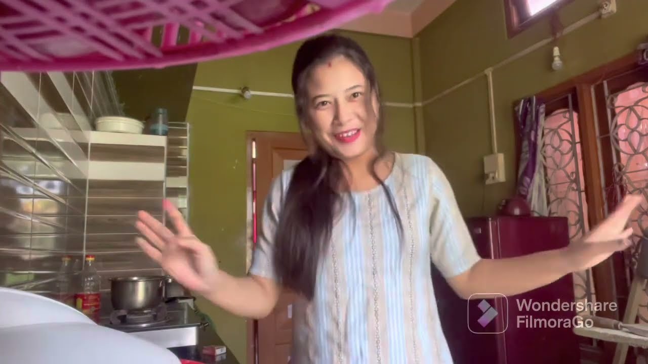 My new kitchen 🤗🤗 || simple non modular kitchen || Assamese blog || daily blogs