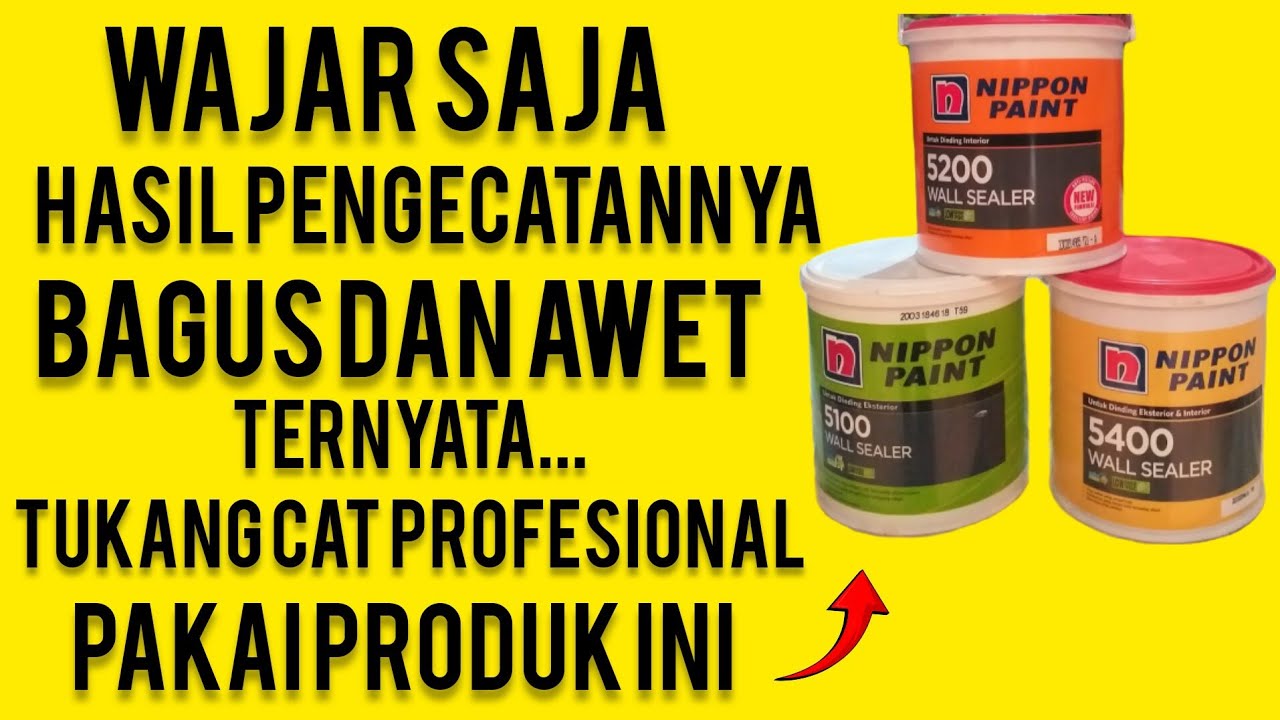 REKOMENDASI CAT DASAR TEMBOK DARI NIPPON PAINT | SEALER SERIES