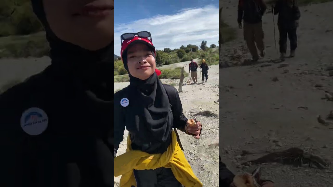 naik gunung papandayan gays
