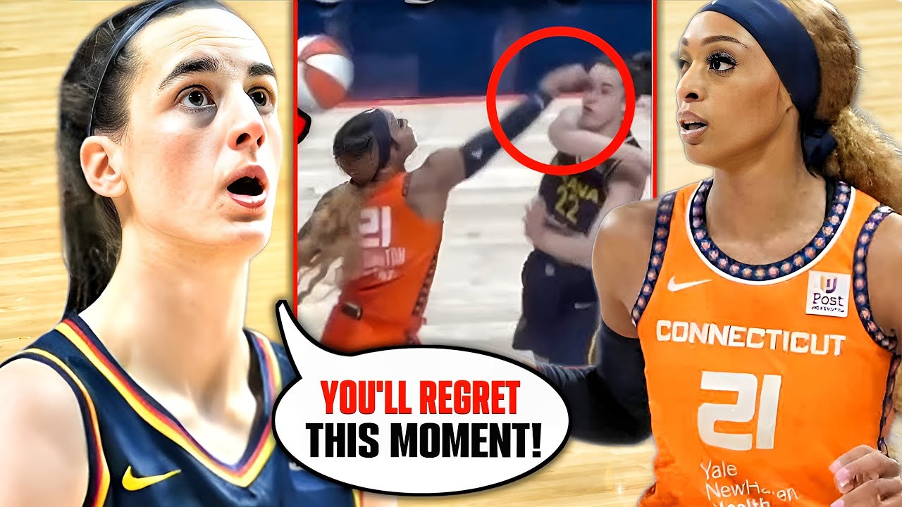 CAITLIN CLARK ATTACKED in WNBA GAME!