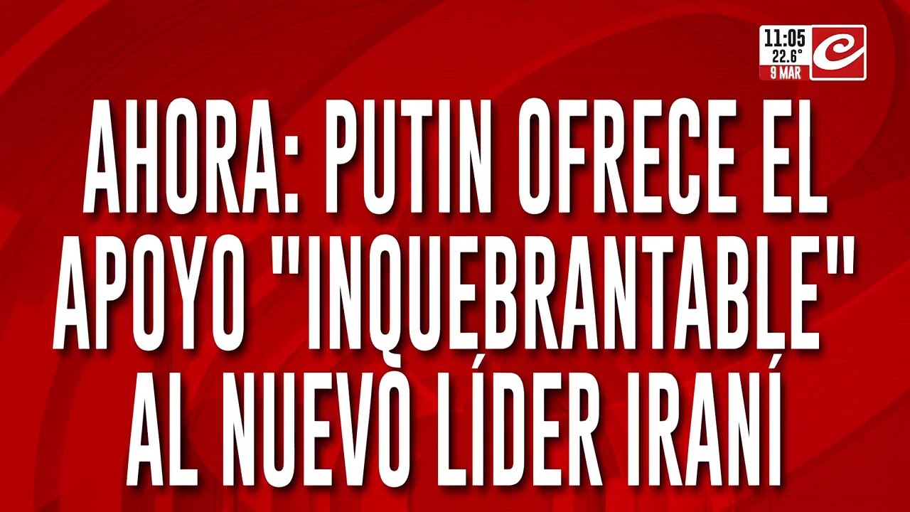 Putin ofrece el apoyo 