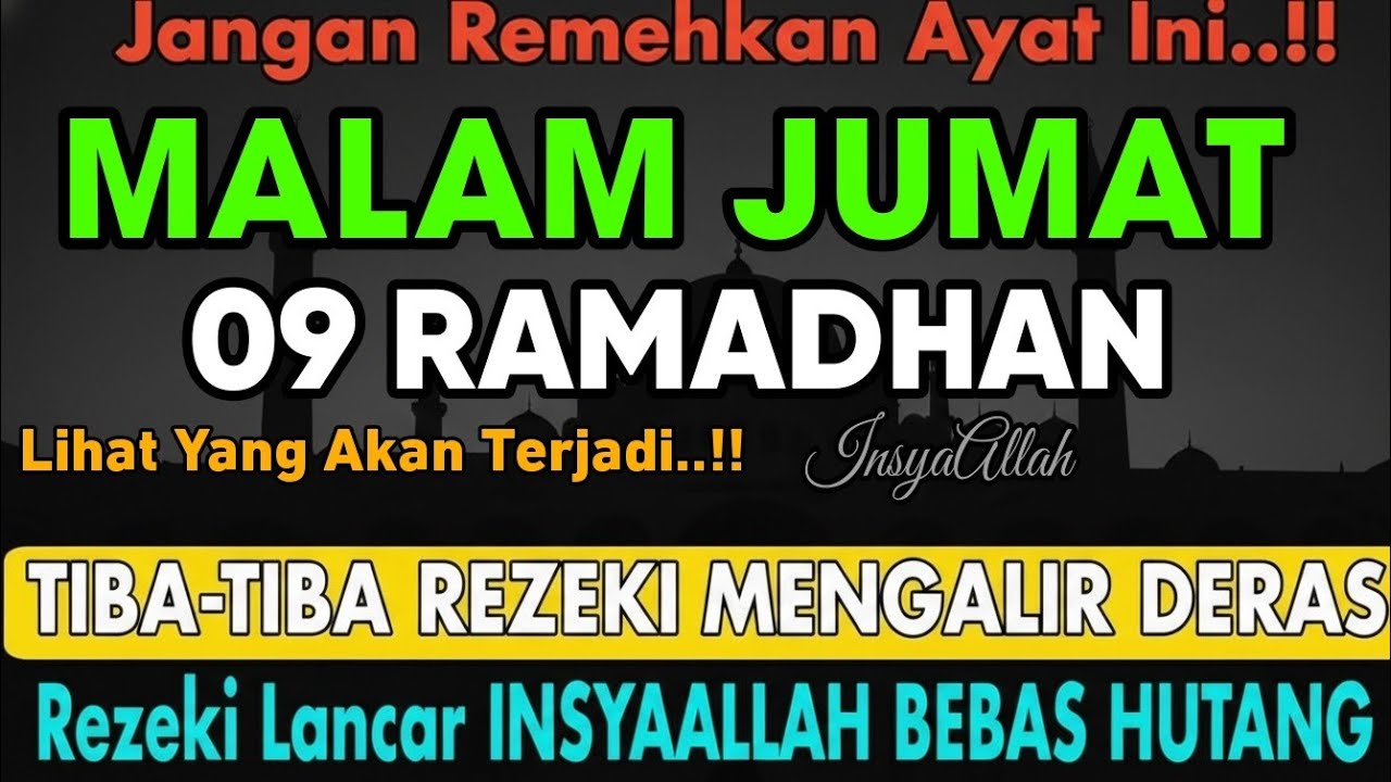 🔴LANGSUNG DIKABULKAN..‼️CUKUP PUTAR SEKALI DAN DENGARKAN, 100 RIBU MALAIKAT TURUN | REZEKI LANCAR