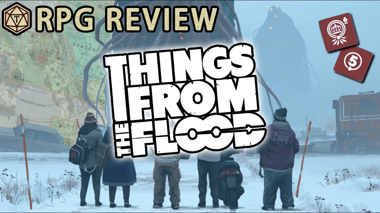 Things From the Flood: Get your 90’s teen retrofantasy on 🤖 RPG Review & Mechanics