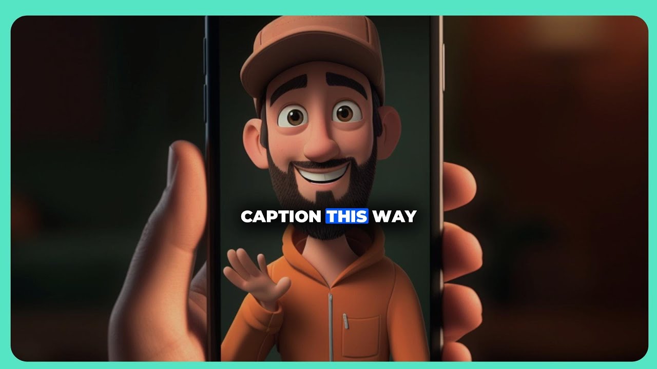 How to make captions manually