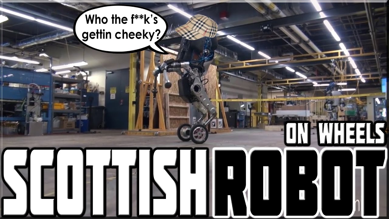 SCOTTISH ROBOT ON WHEELS!