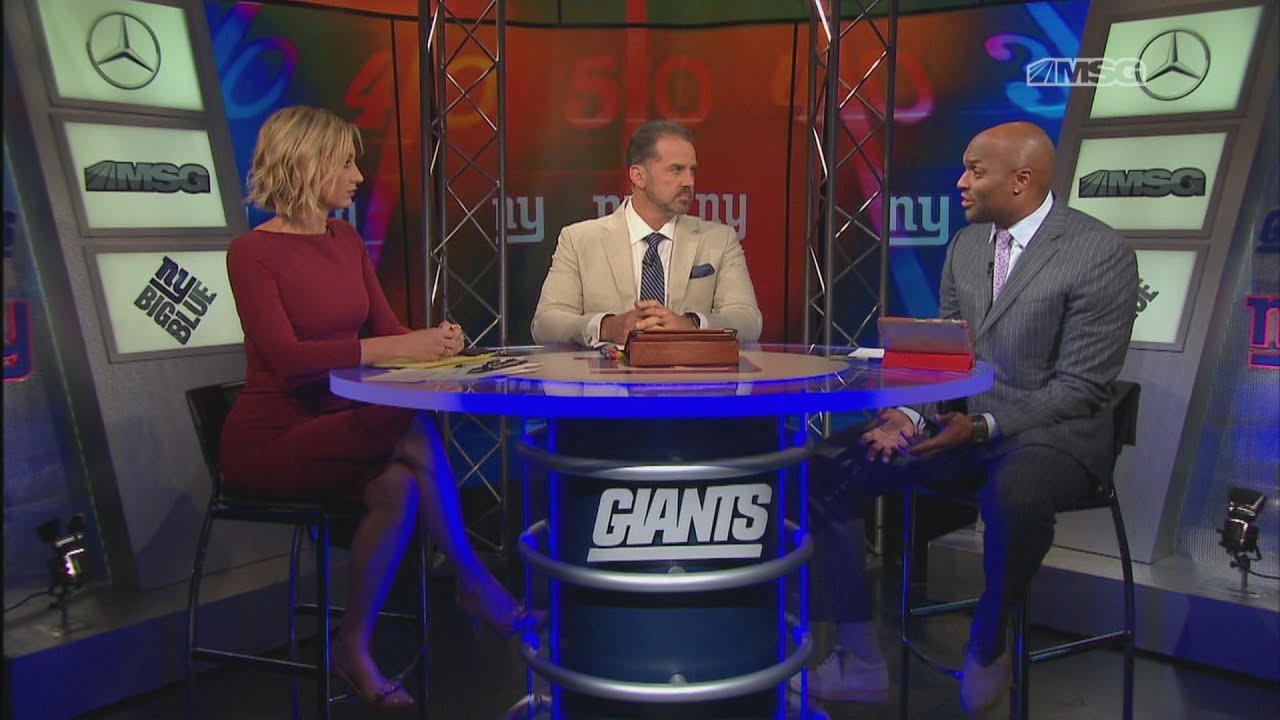 New-Look Offensive Line Has Big Impact in Giants First Win