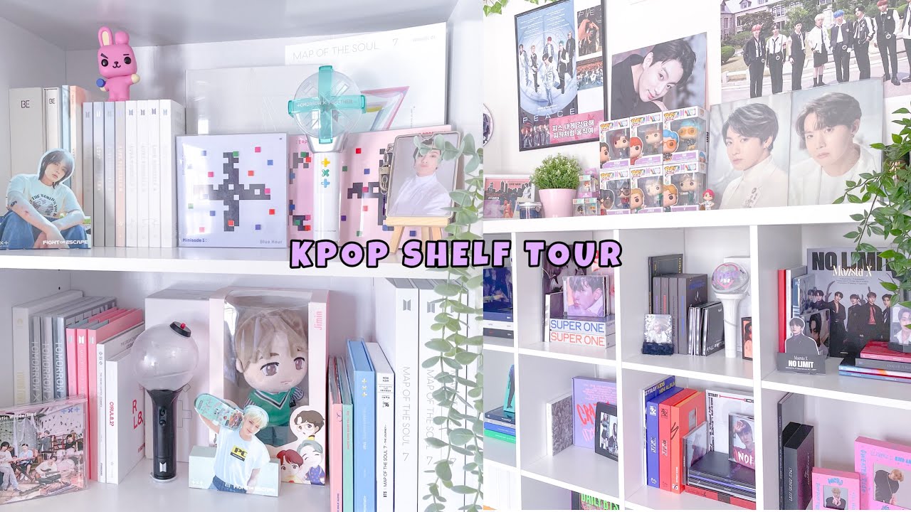 KPOP SHELF TOUR ! multistan 💗